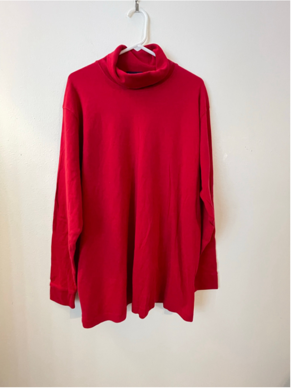 Men's Roundtree & Yorke Red Turtleneck Sweater XXL